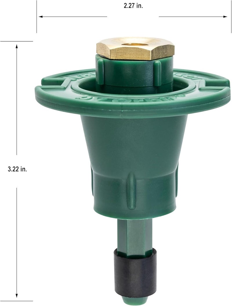 ORBIT 5-Pack 54028 Plastic Pop-Up Flush Head Sprinkler with Brass Half Pattern Spray Nozzle - Durable Plastic Pop-Up Sprinklers with Brass Nozzles - Image 2